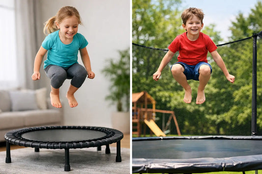 Rebounders vs Trampolines for Kids