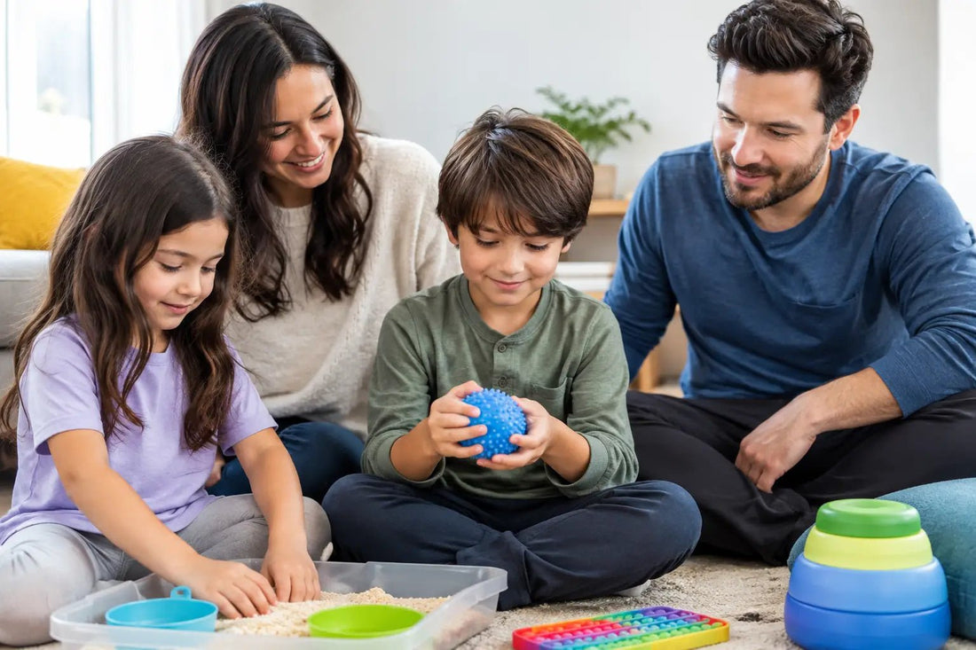 A Guide to Family Sensory Routines at Home - My Therapy Essentials