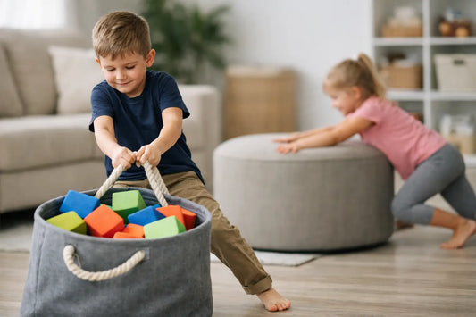 Heavy Work Activities Indoors for Children