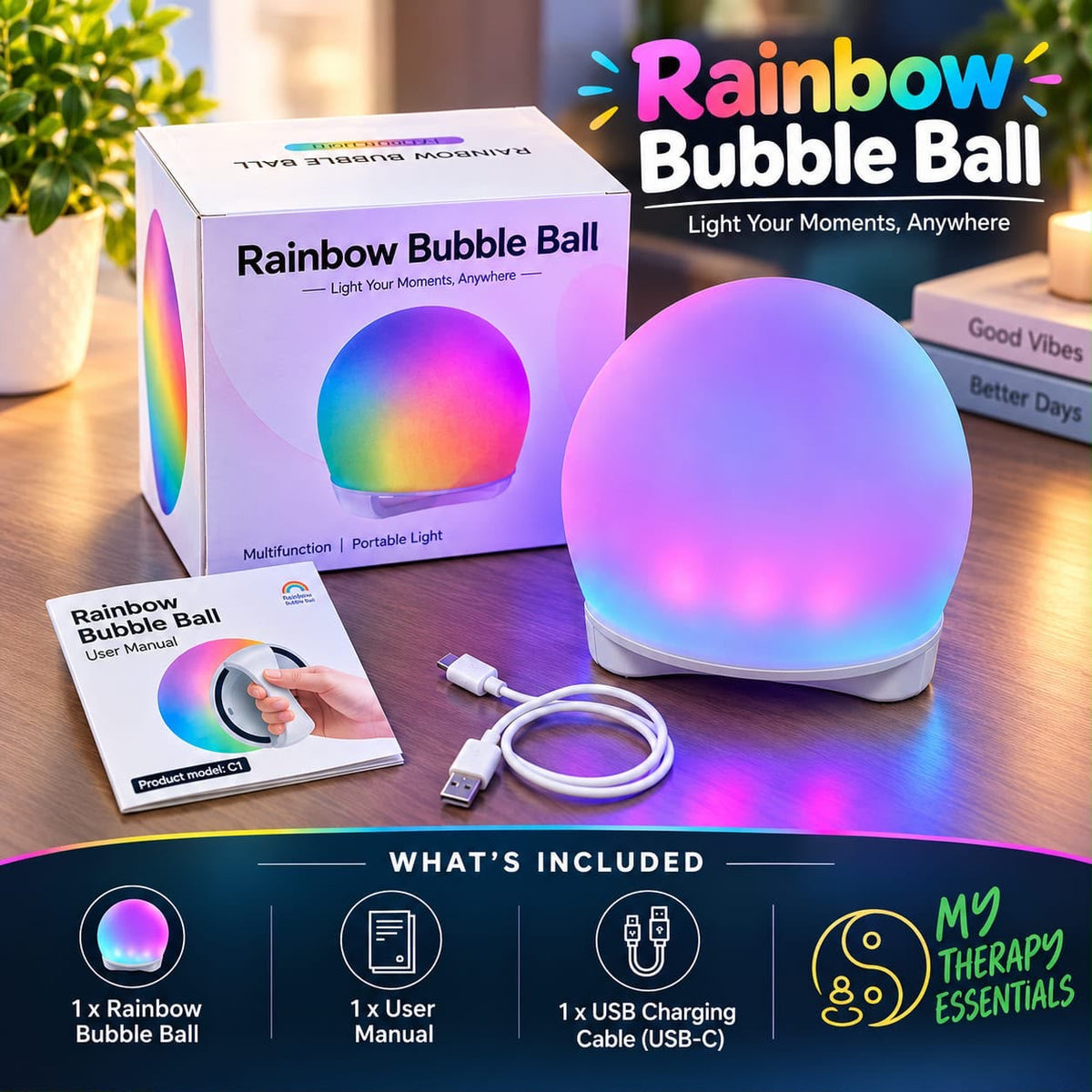 Sensory Bubble Light
