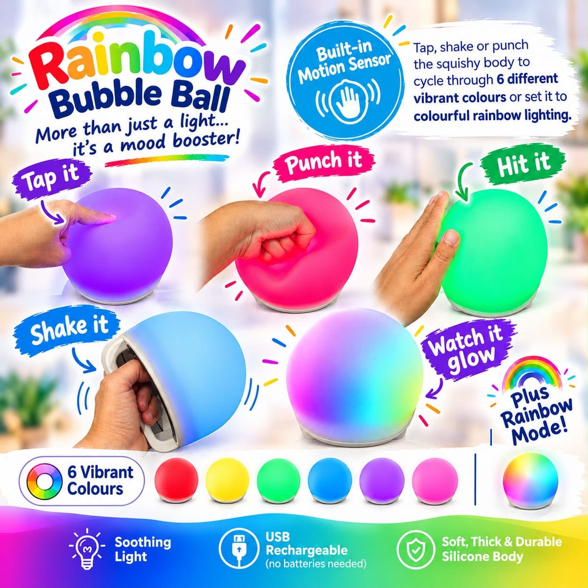 Sensory Bubble Light