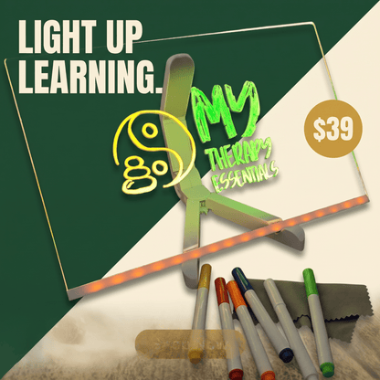 Illuminating Learning Board 30cm x 20cm - My Therapy Essentials