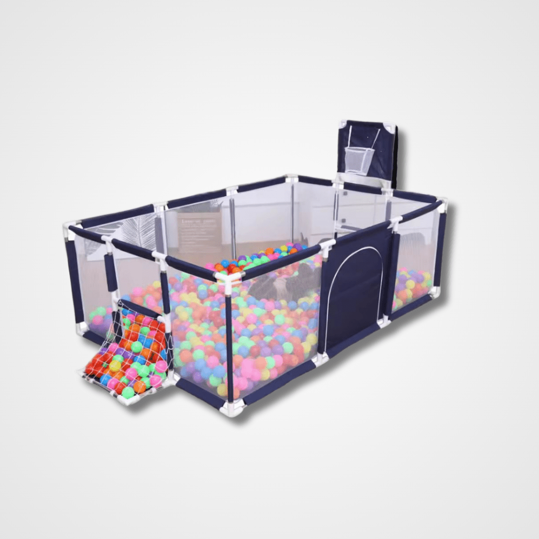 Kids Play Pen with Basketball Hoop 1.8m x 1.2m - My Therapy Essentials